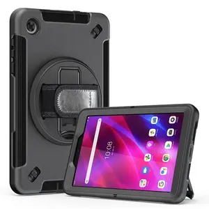 Funda de tableta híbrida personalizada de fábrica para <span class=keywords><strong>Lenovo</strong></span> <span class=keywords><strong>TAB</strong></span> <span class=keywords><strong>M8</strong></span> case <span class=keywords><strong>TAB</strong></span> <span class=keywords><strong>M8</strong></span> 4th gen contraportada 8 pulgadas con <span class=keywords><strong>precio</strong></span> al por mayor - Product Image 1