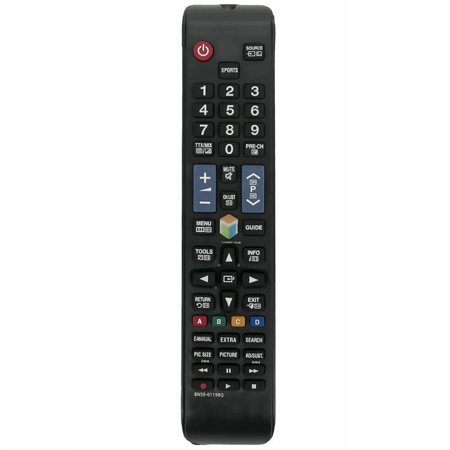 New Replacement BN59-01198Q 433MHz Fixed Code AAA Battery TV Remote Control for Samsung UA40J6200AW UA60JS7200W 8 Meter Range