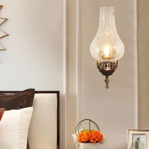 Lámpara de Pared de Estilo Chino, Vintage, de Hierro Forjado, para Pasillo, <span class=keywords><strong>Bar</strong></span>, Cafetería, Restaurante, Dormitorio, Iluminación Creativa Retro - Product Image 2