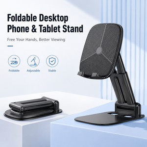 Soporte de Escritorio Plegable de Metal Suave, Compatible con Múltiples Marcas, Antideslizante y Resistente a Golpes, para Dormitorio, Compatible con Smartphones - Product Image 1