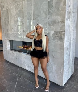 Y1518 consegna rapida del nuovo <span class=keywords><strong>abbigliamento</strong></span> estivo da <span class=keywords><strong>donna</strong></span> <span class=keywords><strong>Sexy</strong></span> in pizzo a due pezzi Set di <span class=keywords><strong>abbigliamento</strong></span> da <span class=keywords><strong>donna</strong></span> - Product Image 2