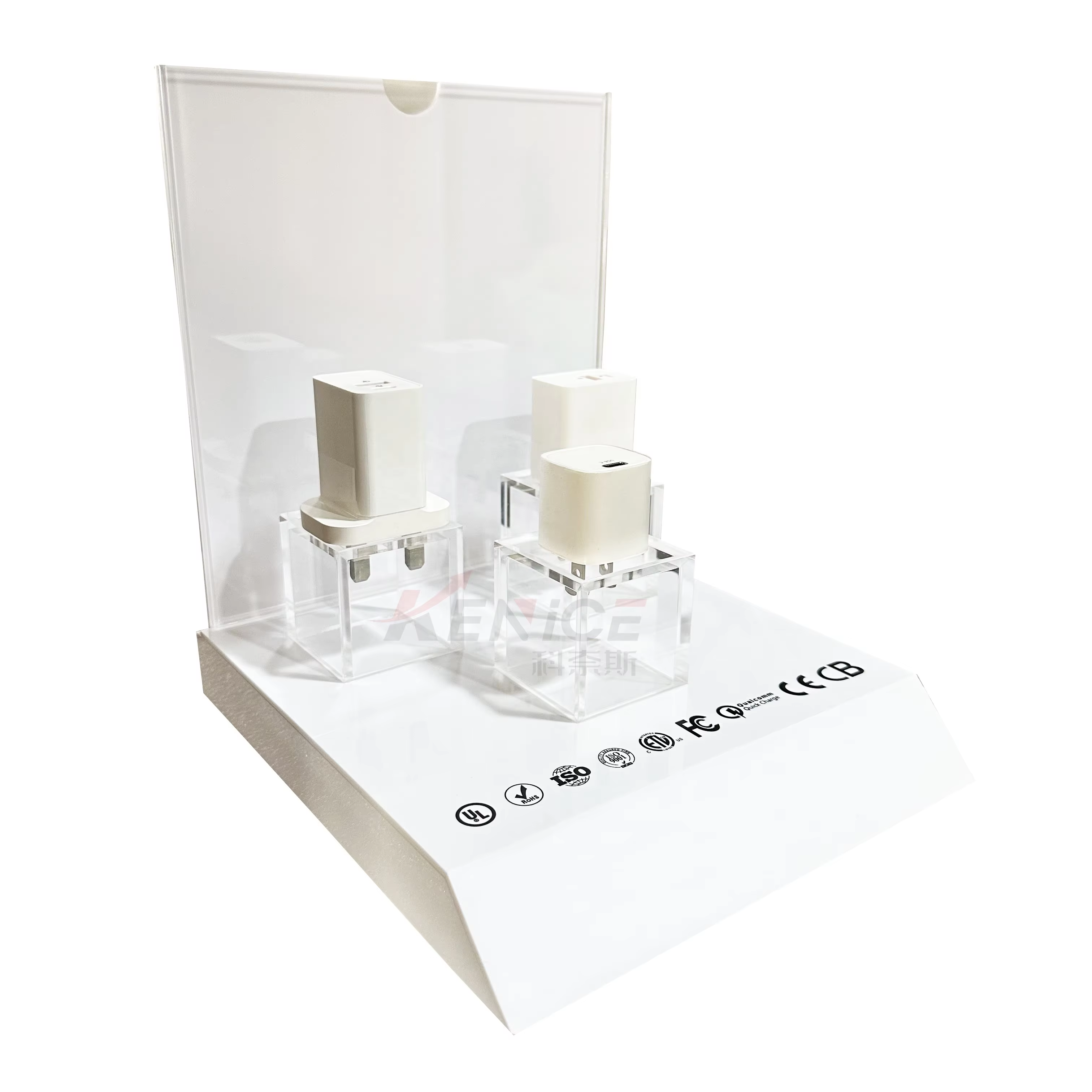 Transparent et blanc