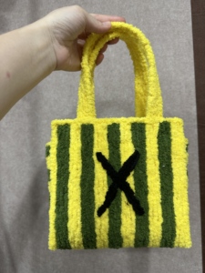 Lámina de plástico tipo lienzo con letras DIY S para kits de <span class=keywords><strong>bolsos</strong></span>, láminas de plástico tipo malla precortadas de 25 mm para ganchillo, nuevos pasatiempos para adultos - Product Image 5