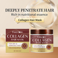 Masker Rambut Kolagen Label Pribadi OEM untuk Semua Jenis Rambut, Menutrisi, Melembapkan Tahan Lama, Memperbaiki Rambut Kering, Bersertifikat MSDS, 100g
