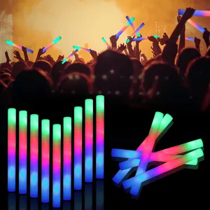 CUSTOMIZED FOAM STICKS ,flashing led foam stick,party wand, rave