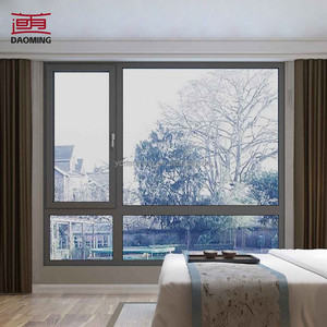 Fenêtre coulissante horizontale en alliage d'aluminium à pont thermique, haut de gamme, postmoderne, intelligente, personnalisable et système de levage intégré - Product Image 1