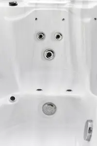Vasca idromassaggio di lusso in acrilico vasca idromassaggio idromassaggio spa vasca da bagno in legno all'aperto BA-827 per 5 persone