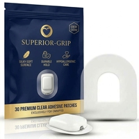 Patchs adhésifs Insulet Omnipod 5 pour application sur le bras, hypoallergéniques, 2,95x2,95 pouces/personnalisables, également compatibles avec Omni Pod Dash