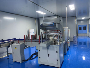 Tự động nhiệt thu nhỏ màng nhựa máy bao bì cho thực phẩm nước tinh khiết trường hợp chai dây chuyền sản xuất - Product Image 2