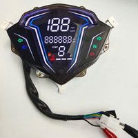Harga Pabrik Terlaris Speedometer Tachometer Odometer Motor 12V Cocok untuk Yamaha SRL115 FI LAGENDA 115Z