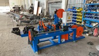 Machine à fabriquer du fil barbelé, machine à fabriquer des clôtures en fil barbelé à deux brins, machine à fabriquer des mailles de clôture, prix bas, pour le commerce et la construction