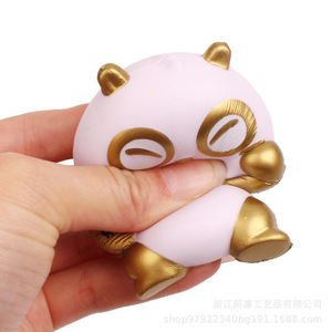 Pu Foam Panda Slow <b>Rebound</b> Stress Relief Toy Cartoon Gift Decor - Product Image 1