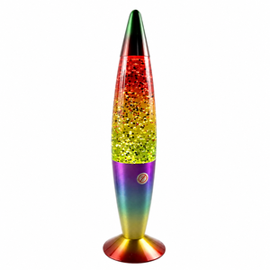 Lampe de chevet en verre scintillant à brancher, lumière blanche chaude, avec interrupteur, pour la décoration de chambre à coucher - Product Image 2