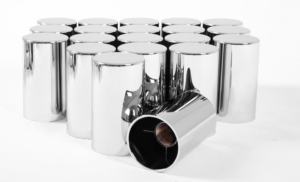 ट्रक एबीएस क्रोम पहिया नट कवर हेक्स 32 33 mm - Product Image 2