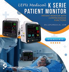 Harga Monitor Tanda Vital ICU ECG Gelombang Portabel CCU Multiparameter Monitor Medis Monitor Pasien Multiparametro - Product Image 2
