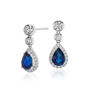 Wholesale 925 Sterling Silver <strong>Emerald</strong> Cut Sapphire <strong>Jewelry</strong> <strong>Sets</strong> for Women Wedding Party - Product Image 2