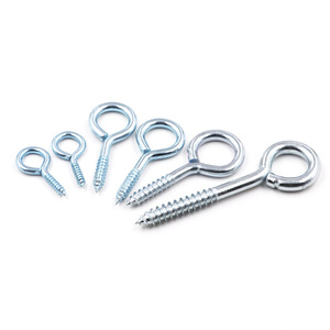 <span class=keywords><strong>Tornillo</strong></span> de <span class=keywords><strong>gancho</strong></span> de ojo de servicio pesado personalizado de fábrica Tornillos de <span class=keywords><strong>gancho</strong></span> de ojo de acero inoxidable <span class=keywords><strong>Tornillo</strong></span> de ojal autorroscante en PERNO DE OJO PARA MADERA - Product Image 4