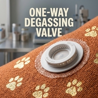 Sacs d'emballage pour aliments pour animaux de compagnie YOUYI, en aluminium et plastique, à fond plat, pour aliments pour chiens et chats de grande taille et jusqu'à 5 kg