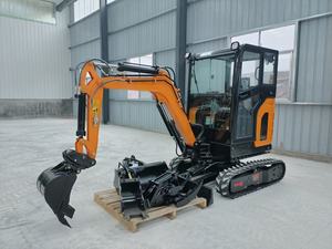 حفارة زاحفة صغيرة جديدة بمحرك 4 طن مع مضخة هيدروليكية وصندوق تروس - كفاءة عالية للاستخدام في المزارع والمنازل - Product Image 3