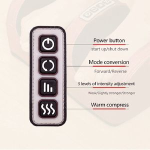 Healthpal Circulation sanguine manuel réflexologie électronique et Relaxation Shiatsu japonais Vibration masseur de pieds pour la neuropathie - Product Image 5