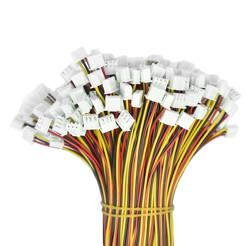 Заводская распродажа, черная и красная проводка 2p3p4p5p6p 1007 jst Molex, заказной провод, жгут проводов XH2.5 для зарядки аккумулятора