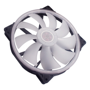 Ventilateur de refroidissement Huierde Core Dynamic 2020 20 cm ARGB à roulement hydrodynamique, haut débit d'air, silencieux pour châssis - Product Image 4