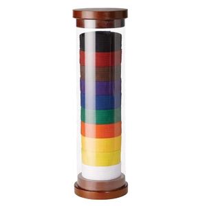 Expositor de Cinturones de Artes Marciales, Cilindro de Exhibición de Cinturones de Taekwondo de 10 Niveles, Estantes de Exhibición de Cinturones de Karate - Product Image 6