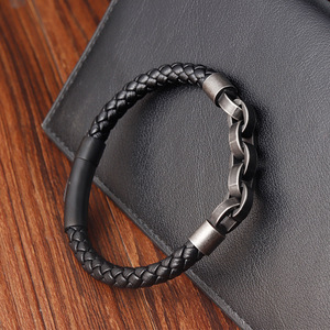 Su misura <span class=keywords><strong>bracciali</strong></span> magnetici in <span class=keywords><strong>acciaio</strong></span> inox con fibbia in <span class=keywords><strong>acciaio</strong></span> retrò classico in <span class=keywords><strong>acciaio</strong></span> cubano bracciale in metallo per uomo donna - Product Image 3
