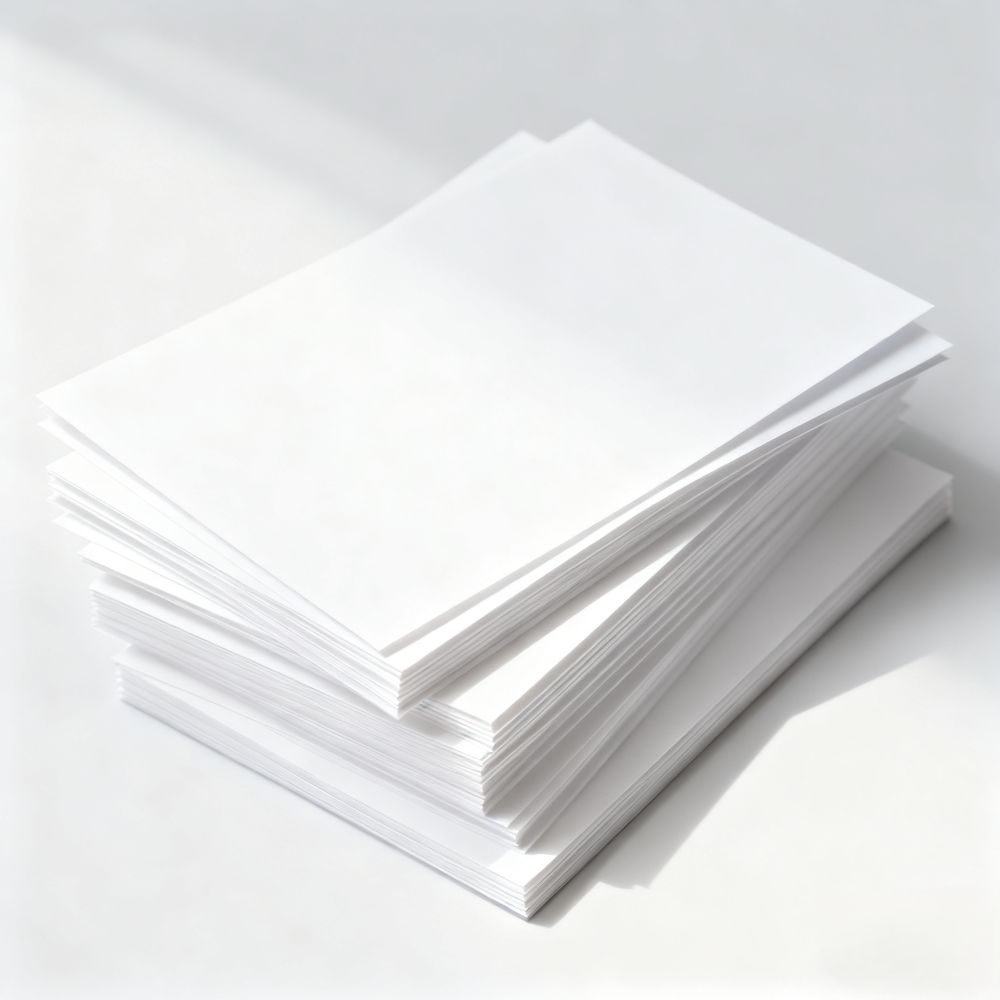 Industrial 110g White Cardboard Double-Sided Resin Eco-Friendly Water-Resistant Shipping Boxes/Labels ISO Certified Quality