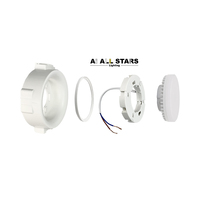 Prix usine Plafonnier Led Support de lampe Luminaire Plastique Gx53 Boîtier de lampe Anti-éblouissement Encastré Led Downlights
