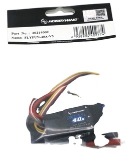 Contrôleur de vitesse électronique Hobbywing <span class=keywords><strong>FlyFun</strong></span> 30A 40A 20A V5 2-4S 2-6S pour avions RC, multicoptères, hélicoptères RC - Product Image 4