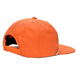 Casquettes Snapback en nylon à 5 panneaux avec logo personnalisé, broderie, non structurées, avec cordon - Product Image 6