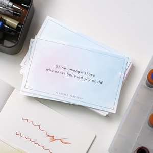 Set da Scrivania con Logo Personalizzato, Carte Assorbenti per Inchiostro con Gradiente Acquerello, per <span class=keywords><strong>Penna</strong></span> <span class=keywords><strong>Stilografica</strong></span> - Product Image 6