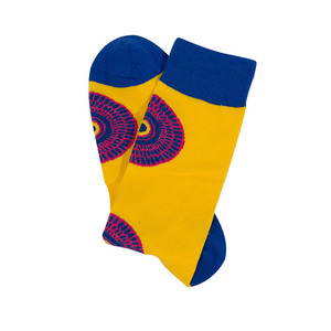 2023 calzini Unisex stampati africani colorati di nuova moda lunghi calzini africani in <span class=keywords><strong>cotone</strong></span> <span class=keywords><strong>100</strong></span>% - Product Image 5