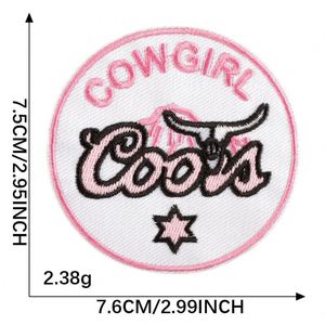 Large Collection Embroidered Iron on <b>pink</b> Howdy Cowboy Cowgirl Boots Patch for Clothing Hat <b>Bag</b> Decoration - Product Image 6