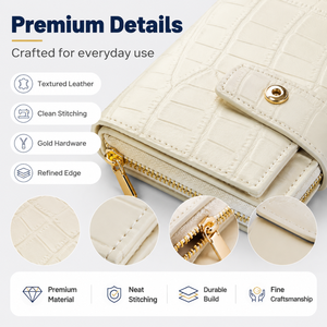 Funda de Viaje para Pasaporte con Ventana para Foto, Múltiples Ranuras para Billetes, Bloqueo RFID, Cierre Magnético y Grosor Personalizable - Product Image 4
