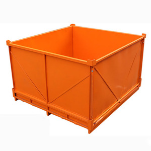 Stainless steel collapsible crate storage box heavy duty crate
