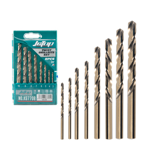 Jctop Nhà Máy Bán Buôn Giá 8 Pcs HSS Hoàn toàn Mặt Đất Song Song Song Shank Twist Khoan Bits Set - Product Image 1