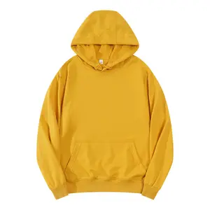 Streetwear vierge surdimensionné avec logo personnalisé unisexe pulls à capuche grande taille pour hommes