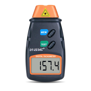 Mini Laser tachometer không tiếp xúc tachometer hiển thị kỹ thuật số laser tachometer dt2234 C + - Product Image 1