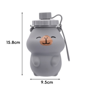 Botella de Agua Plegable de Silicona para Niños - Botella Deportiva Infantil con Diseño de Dibujos Animados - Product Image 2