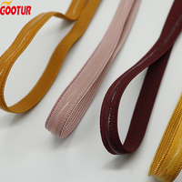 Bretelles en polyester élasthanne haute élasticité de 10 mm avec grip en silicone, bande élastique douce pour soutien-gorge de sport et vêtements de sport – Vente en gros