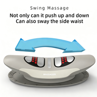 Masseur lombaire intelligent à télécommande avec thérapie chauffante apaisante et dispositif de décompression vertébrale par traction d'air