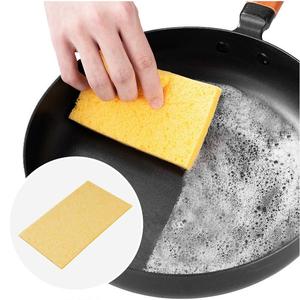 Multicolor Soft Pressed <b>Sponge</b> <b>Natural</b> Cotton Cellulose Wood Pulp Compressed <b>Sponge</b> Scouring Pads for Dish Washing in Kitchen - Product Image 4