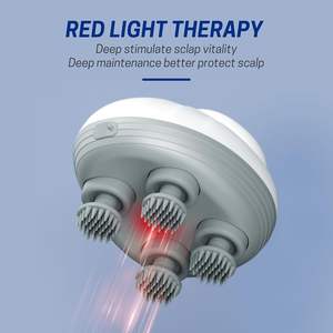 Noblemouse, masajeador de cabeza de vibración eléctrica, dispositivos de comodidad deeprooted para aliviar la tensión del cuero cabelludo, gatillo de liberación, masaje del cuero cabelludo - Product Image 4