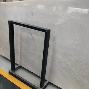 Venta caliente Natural Cary hielo Jade mármol blanco puro losa de piedra para la pared y pavimentos - Product Image 3