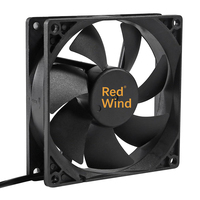 Kipas Pendingin DC Plastik RedWind OEM Speed Control 12V 24V 9225 PWM Hydraulic Bearing untuk Pendingin CPU PC Gaming