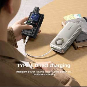 Điện thoại di động toàn cầu 360 4G Poc với thẻ SIM 3000 dặm, kiểu máy bộ đàm, sạc Type-C, phạm vi không giới hạn, điện thoại bộ đàm - Product Image 4