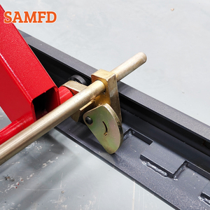 Rampa de elevación de soporte de motocicleta hidráulica eléctrica SAMFD con capacidad de elevación de 700kg mesa elevadora de tijera para motocicleta - Product Image 4