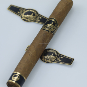 Custom Design High Quality Cigar Ring Gilding, Gold Foil, Embossed Texture Adhesive <b>Sticker</b> Cigar Bands with UV Printing - Product Image 3